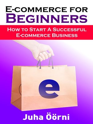 cover image of E-commerce for Beginners